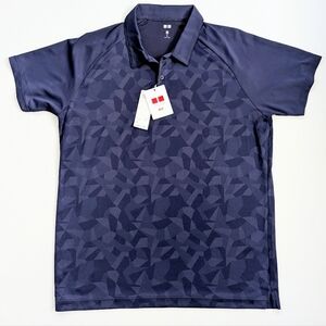 NWT Uniqlo Dry-Ex Men's Polo Golf Shirt Size XL Navy